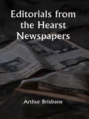 cover image of Editorials from the Hearst Newspapers